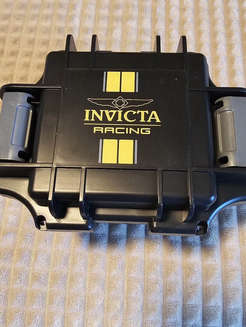 Invicta Black and Yellow Racing Storage Case